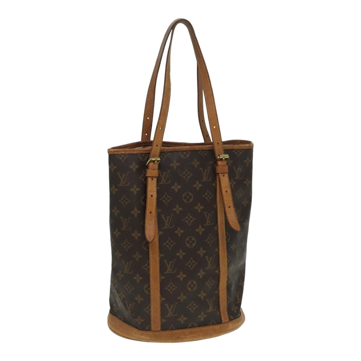 LOUIS VUITTON Monogram Bucket GM Shoulder Bag M42236 LV 79916