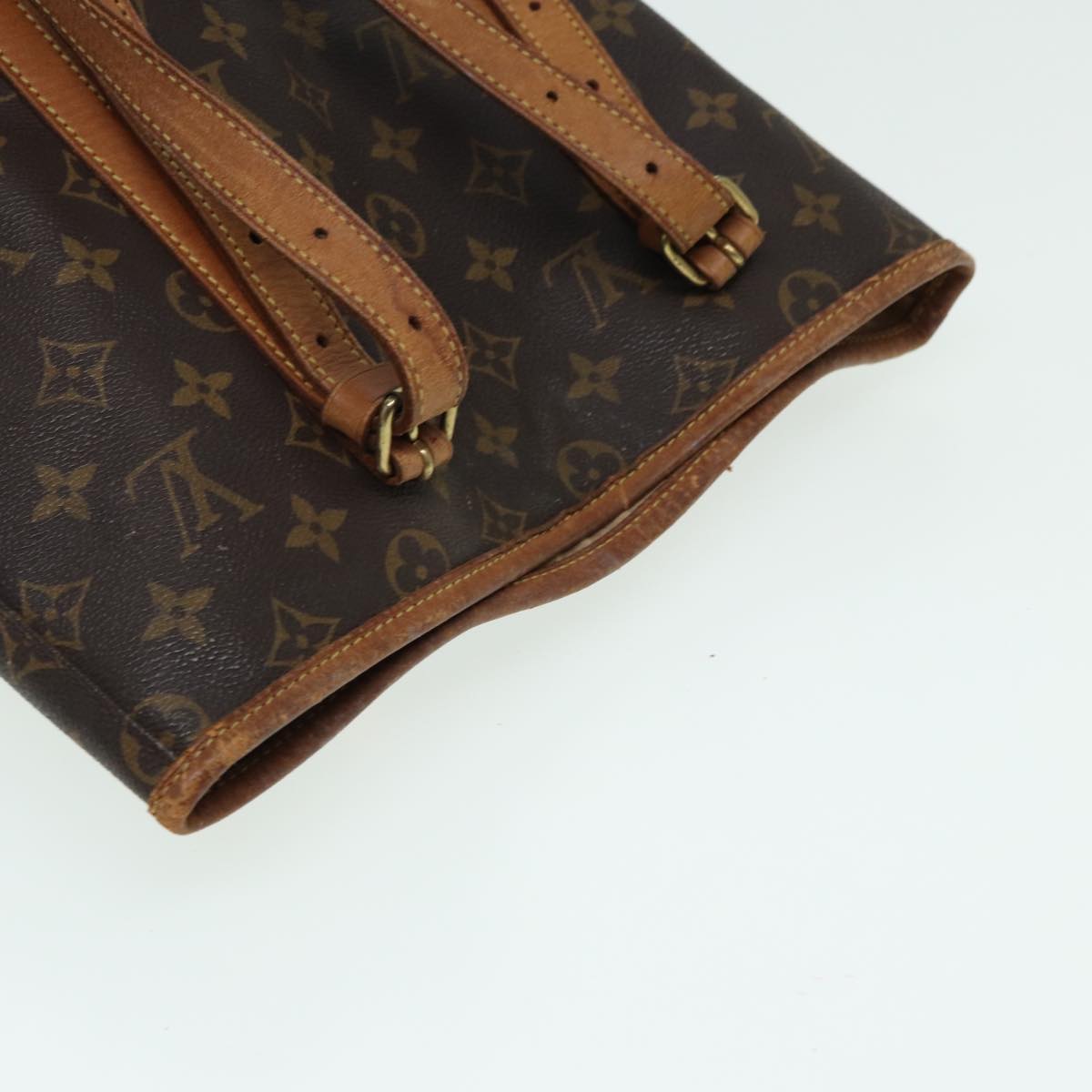 LOUIS VUITTON Monogram Bucket GM Shoulder Bag M42236 LV 79916