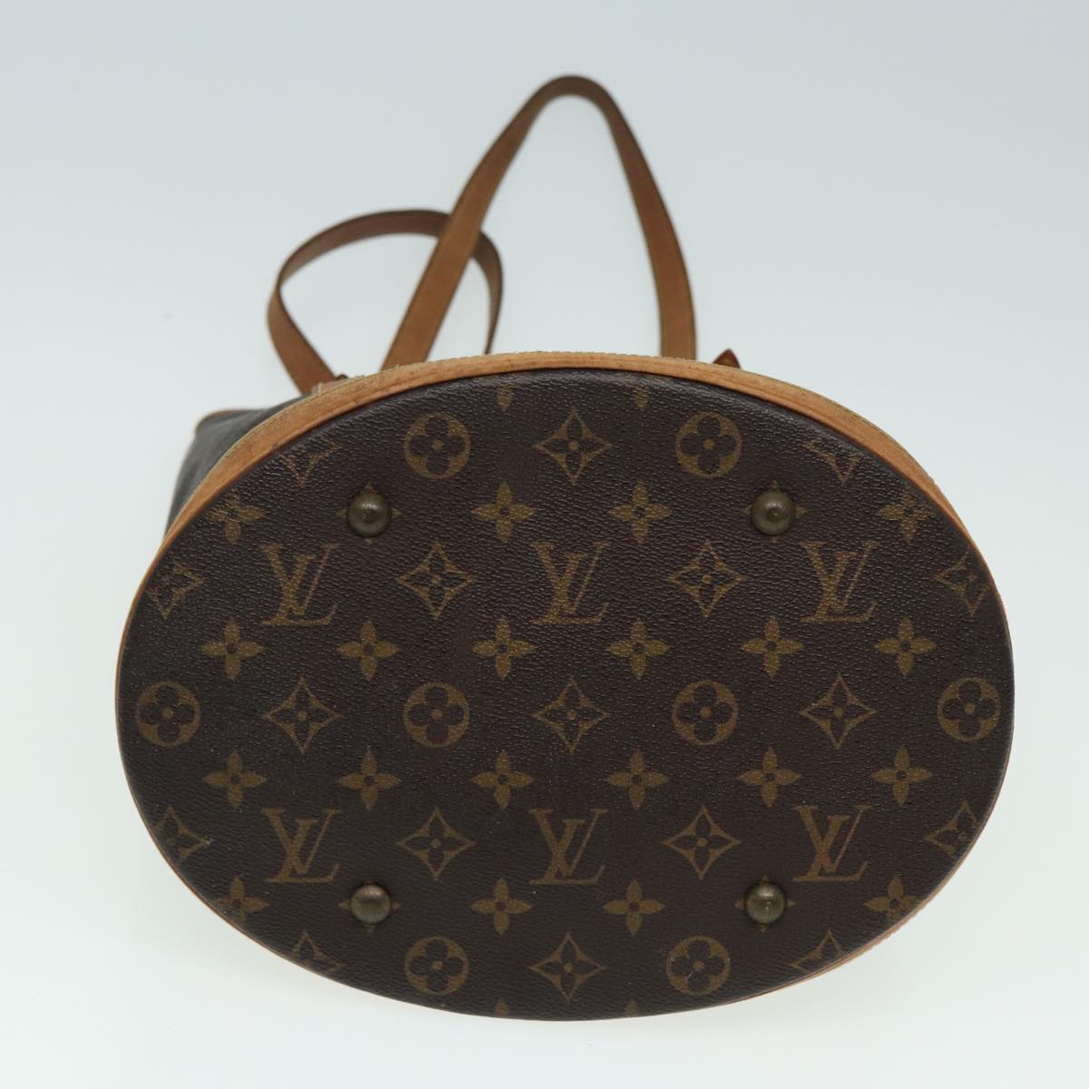 LOUIS VUITTON Monogram Bucket GM Shoulder Bag M42236 LV 79916