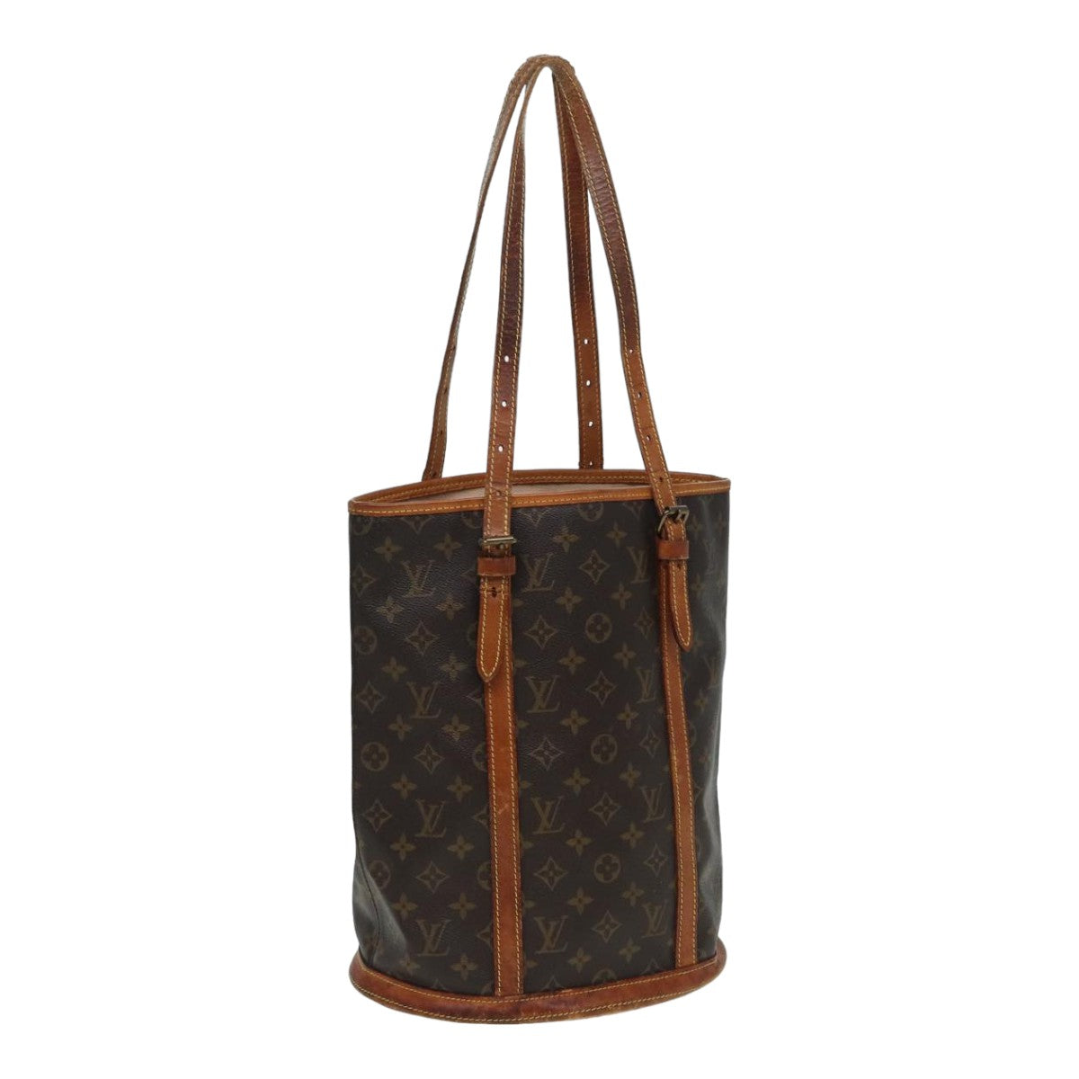 LOUIS VUITTON Monogram Bucket GM Shoulder Bag M42236 LV 79920