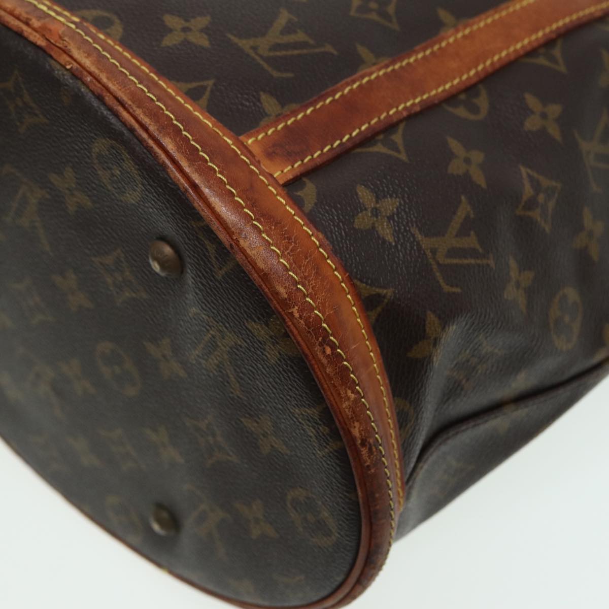 LOUIS VUITTON Monogram Bucket GM Shoulder Bag M42236 LV 79920