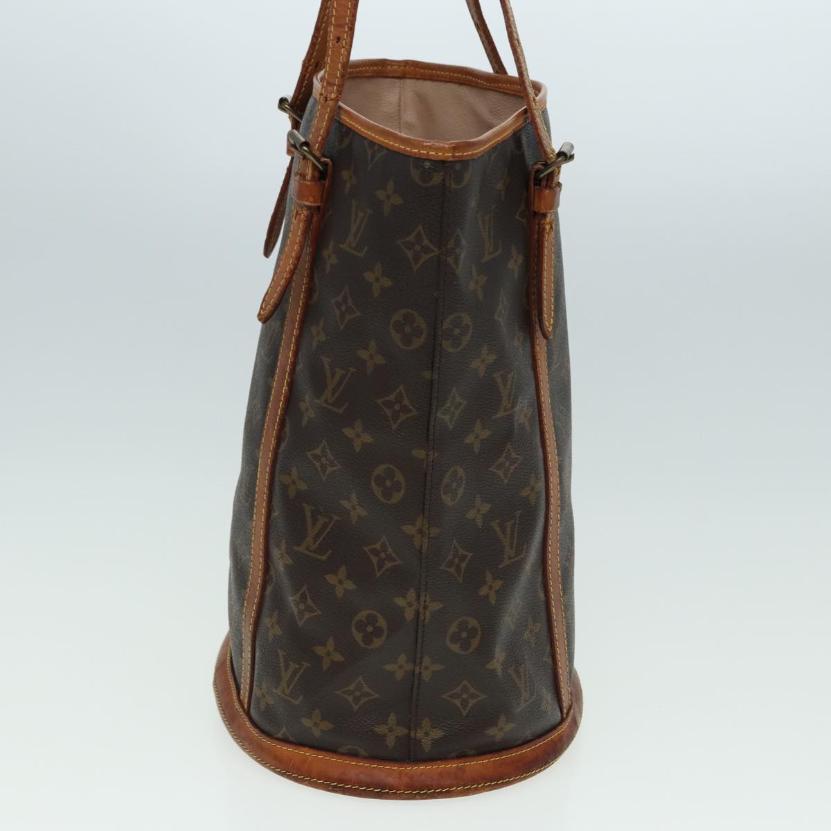 LOUIS VUITTON Monogram Bucket GM Shoulder Bag M42236 LV 79920