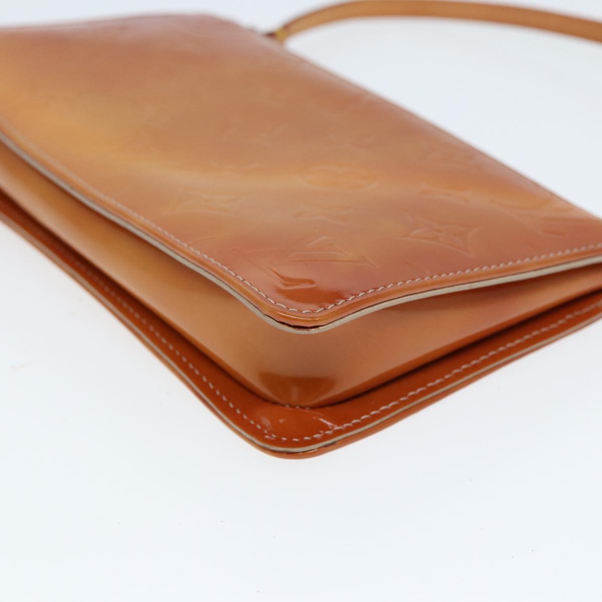 LOUIS VUITTON Monogram Vernis Lexington Accessory Pouch Beige M91010 79934