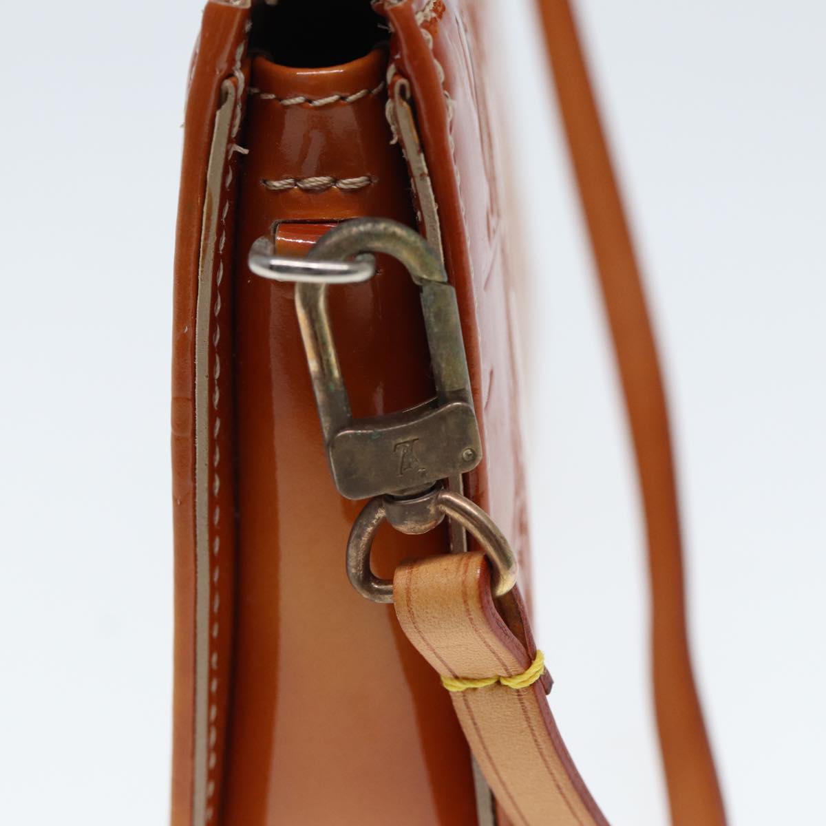 LOUIS VUITTON Monogram Vernis Lexington Accessory Pouch Beige M91010 79934