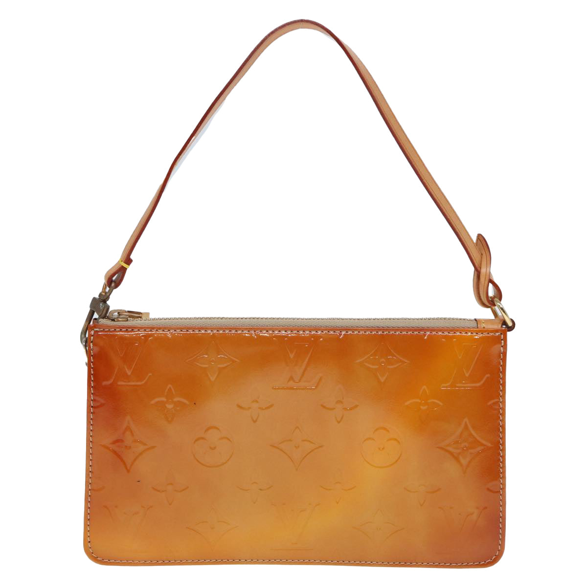 LOUIS VUITTON Monogram Vernis Lexington Accessory Pouch Beige M91010 79934