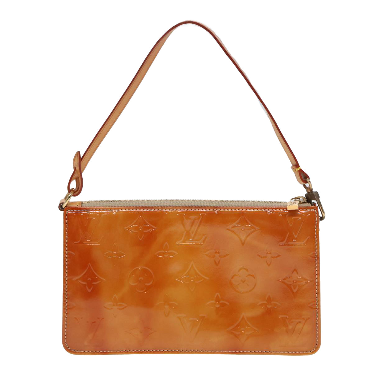 LOUIS VUITTON Monogram Vernis Lexington Accessory Pouch Beige M91010 79934