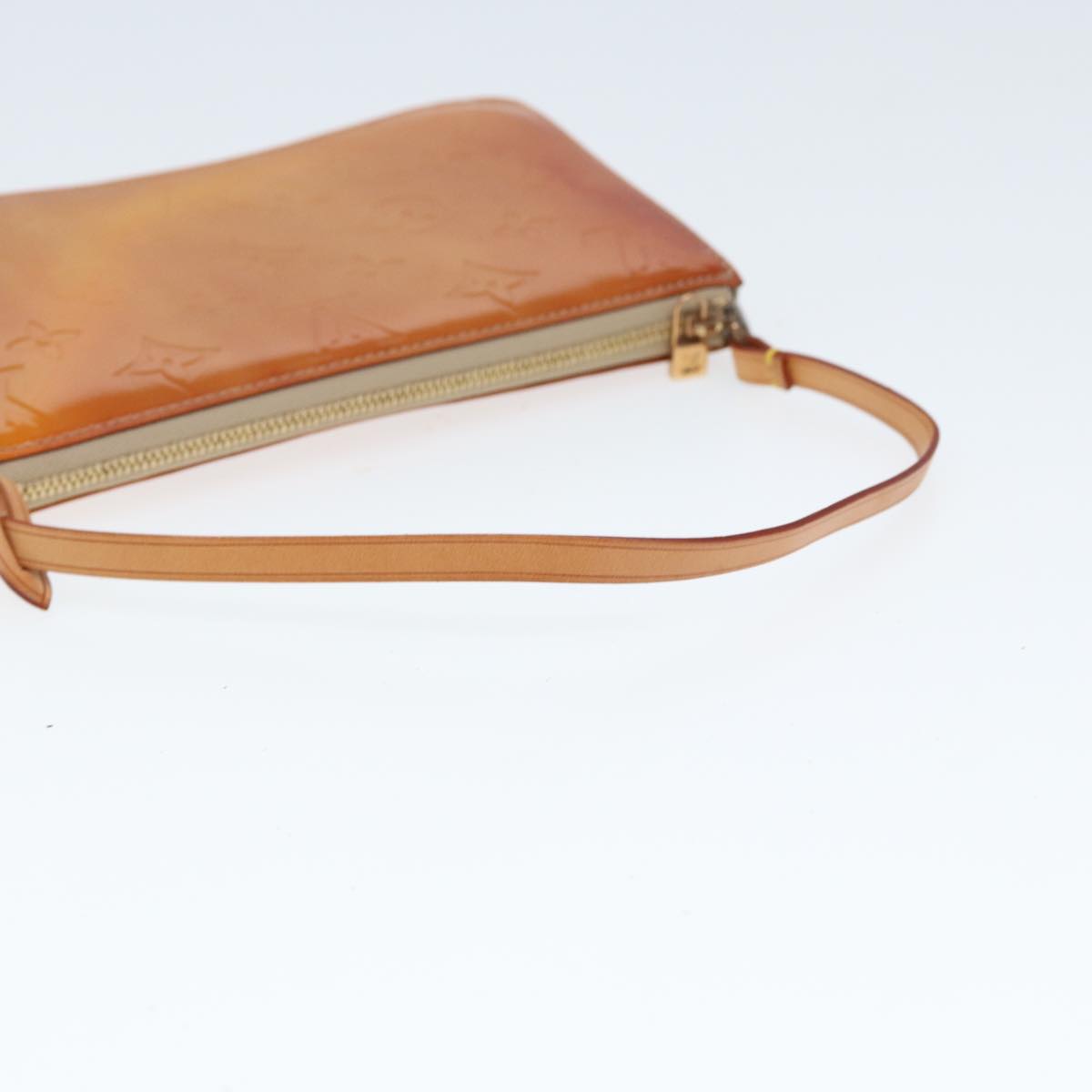 LOUIS VUITTON Monogram Vernis Lexington Accessory Pouch Beige M91010 79934