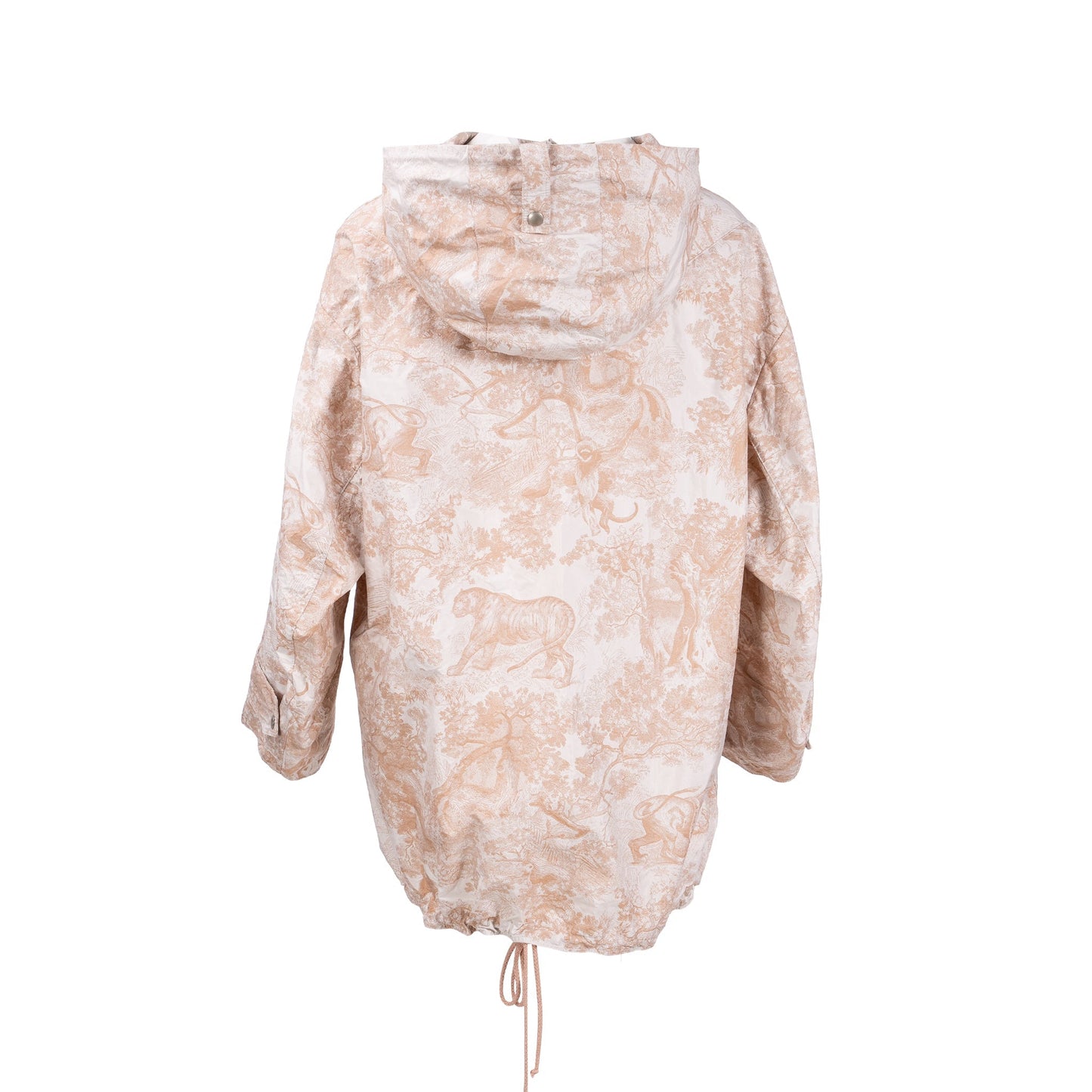 Luxury Dior Size XS Toile De Jouy Anoroak Jacket Beige