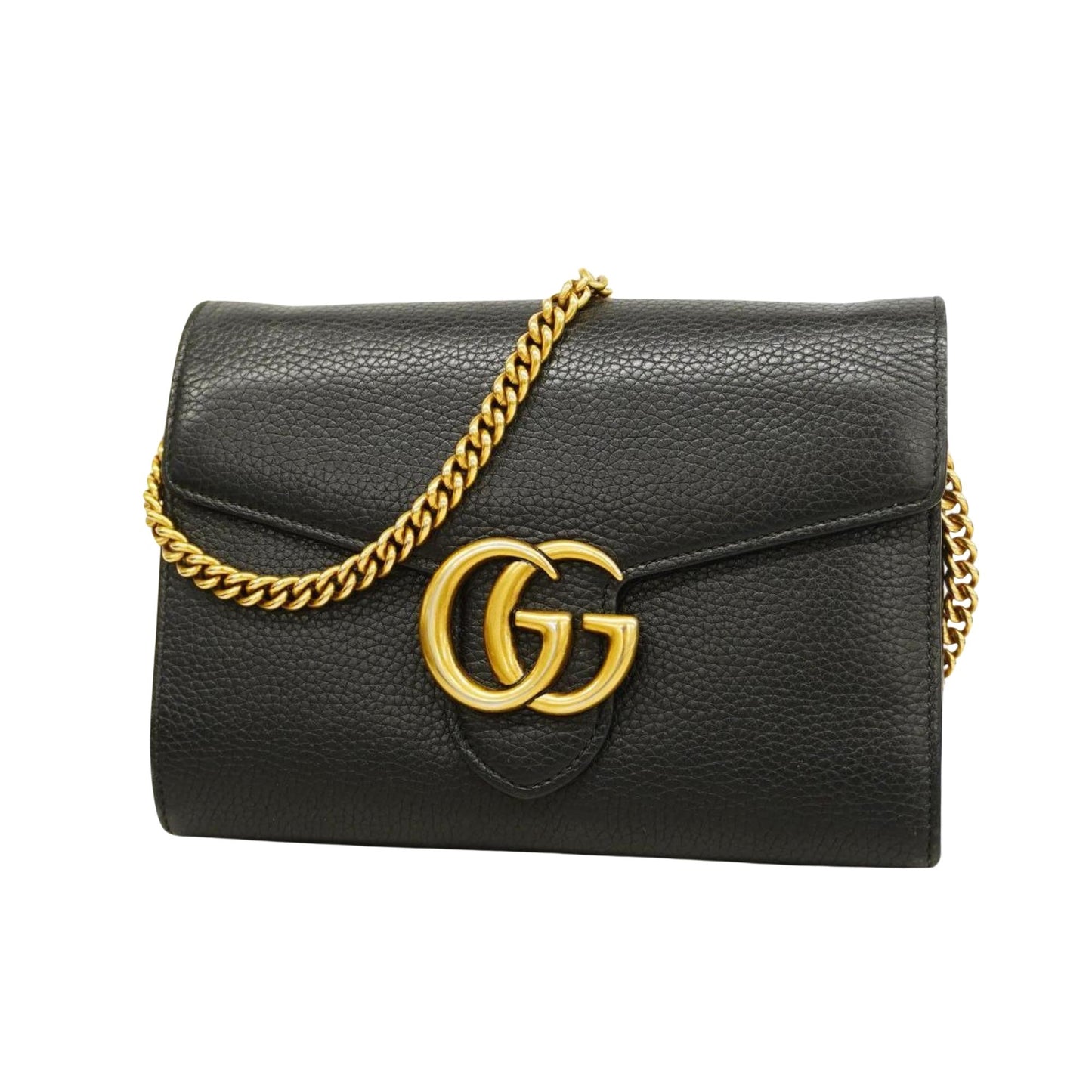 Luxury Gucci Trending 2025 Gg Marmont  Leather Wallet  ()