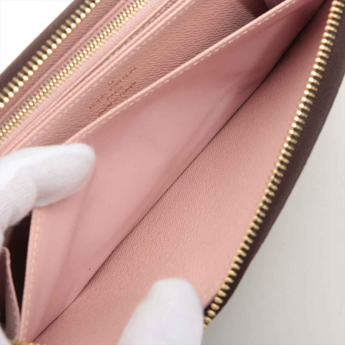 Louis Vuitton Monogram  Wallet M41894 Rose Valerie Round Zip Wallet