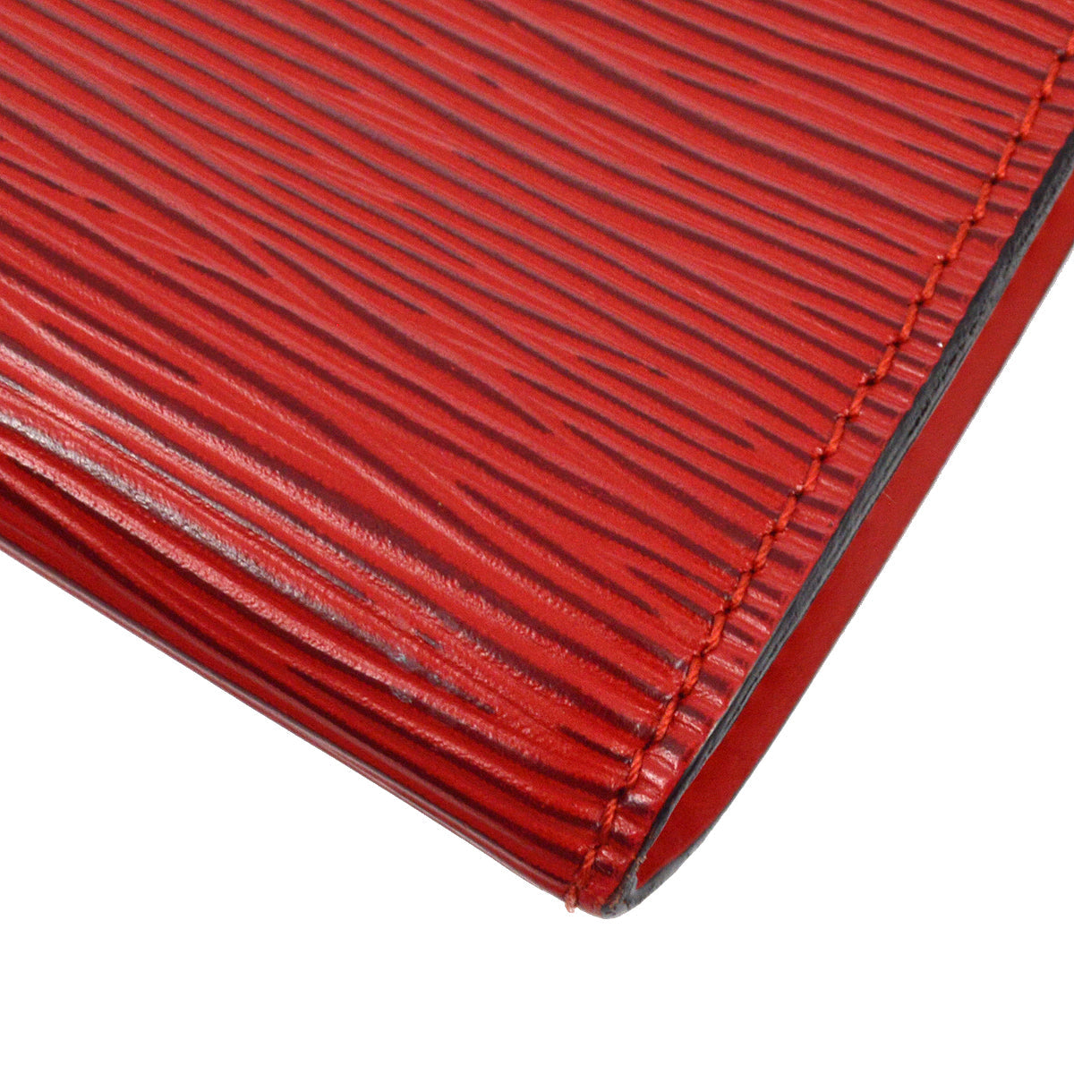 Louis Vuitton 2002 Red Epi Pochette Accessoires Handbag M52947