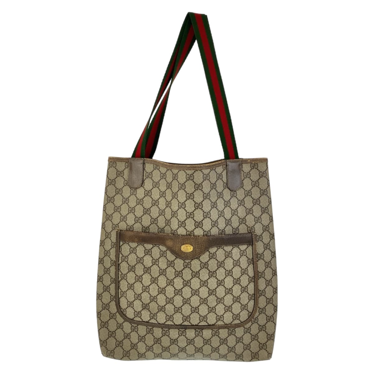 Luxury Gucci Trending 2025 GG Supreme Canvas Old Luxury Gucci Trending 2025 Shoulder Tote Bag
