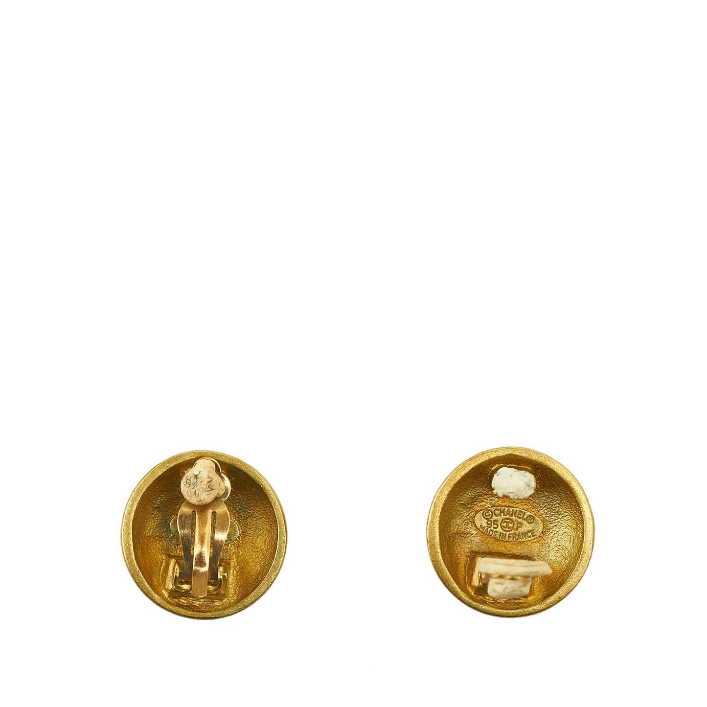 Luxury Chanel CC Clip On Earrings Costume Earrings