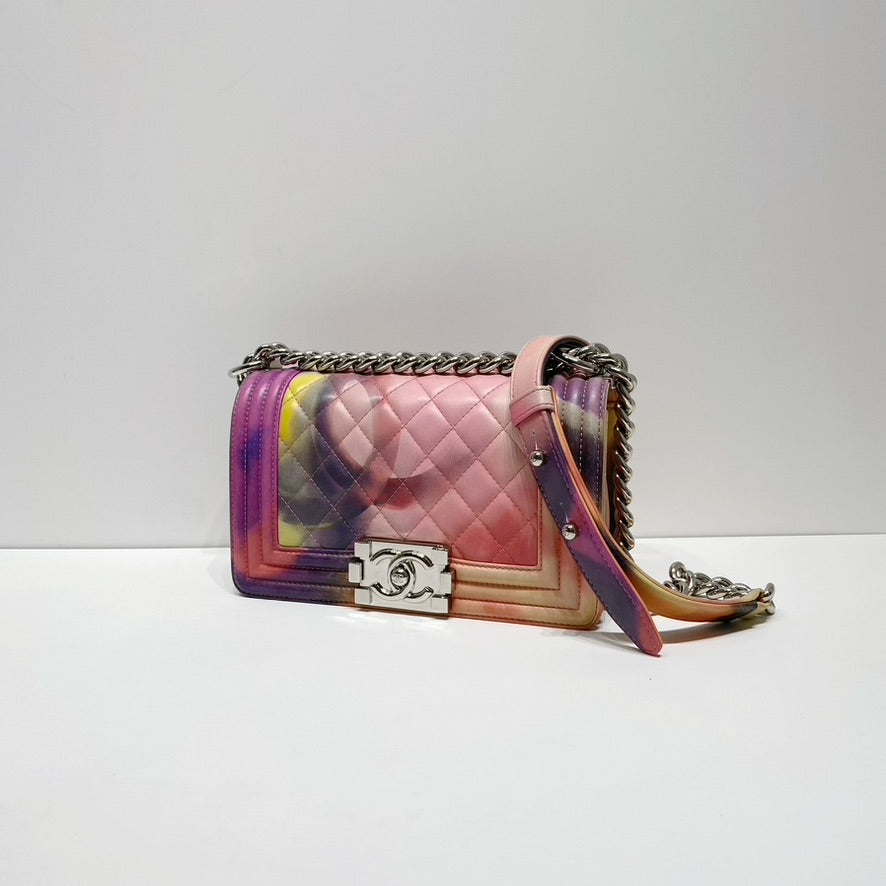 Chanel Flower Power Small Boy 20cm