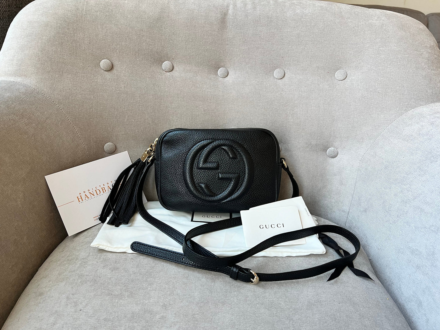 Luxury Gucci Trending 2025 Black Soho Disco