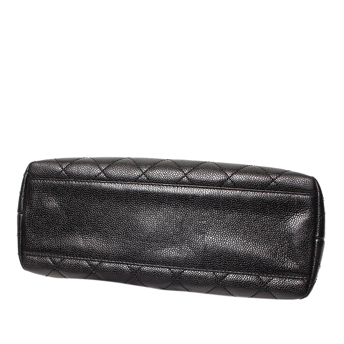 Luxury Chanel Kelly Bag Black Caviar Gold