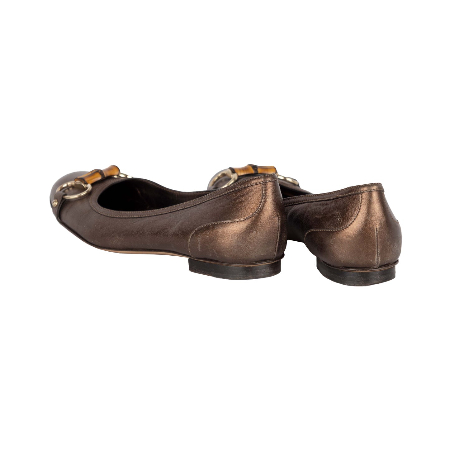 Luxury Gucci Trending 2025 Bamboo Ballet Flats - '10s