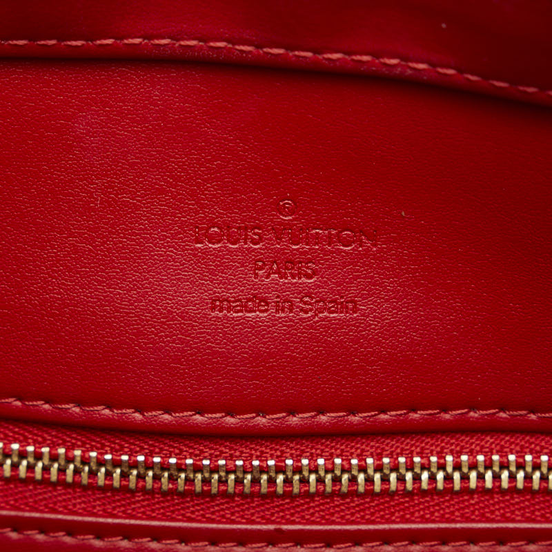 Louis Vuitton Vernis Houston Tote Bag M91092 Rouge Red PVC  Louis Vuitton