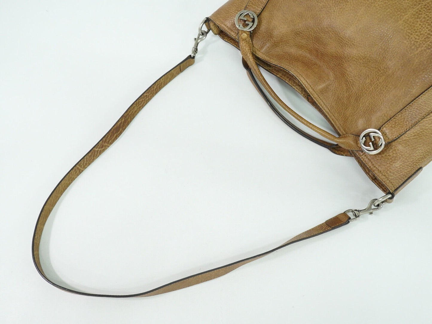 Luxury Gucci Trending 2025 Miss Gg  Leather Tote Bag