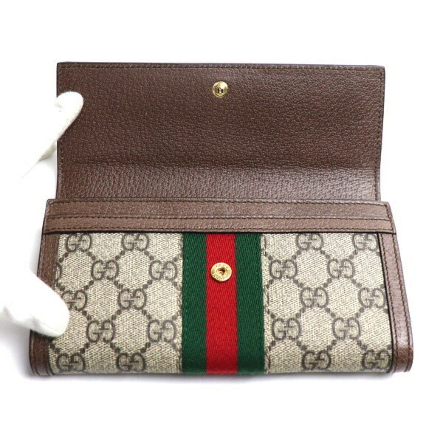 Luxury Gucci Trending 2025 Ophidia  Canvas Wallet  ()