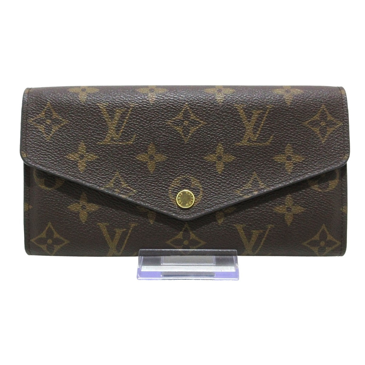Louis Vuitton Portefeuille Sarah  Canvas Wallet  ()