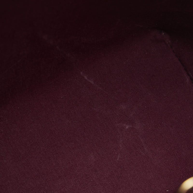 Louis Vuitton Monogram Vernis Avalon GM Handbag M91742 Rouge Forest Pearl Patent Leather  Louis Vuitton