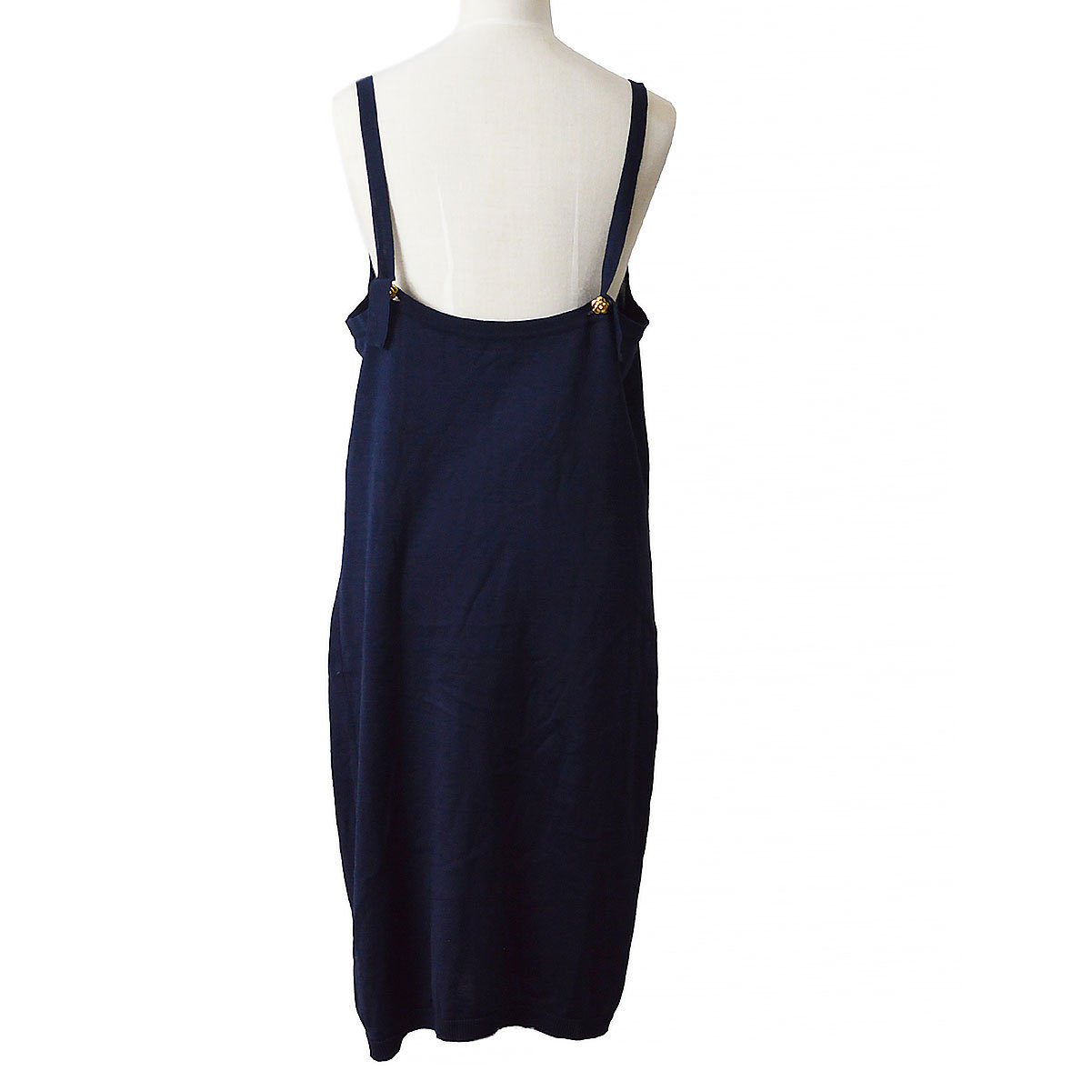 Luxury Chanel open back knee-length dress #42
