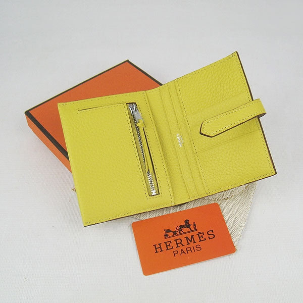 Luxury Hermes Wallet H006 Ladies Yellow