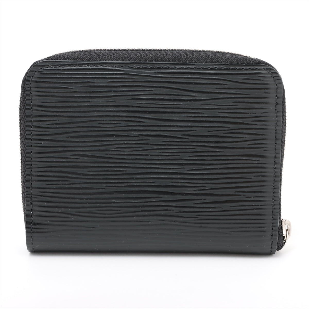 Louis Vuitton Epi Zippyr Coin Pass M60152 Black Coin Case