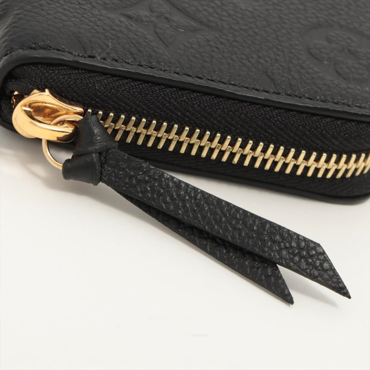 Louis Vuitton Amplant Portfolio Clemens M60171 Noir Round  Wallet