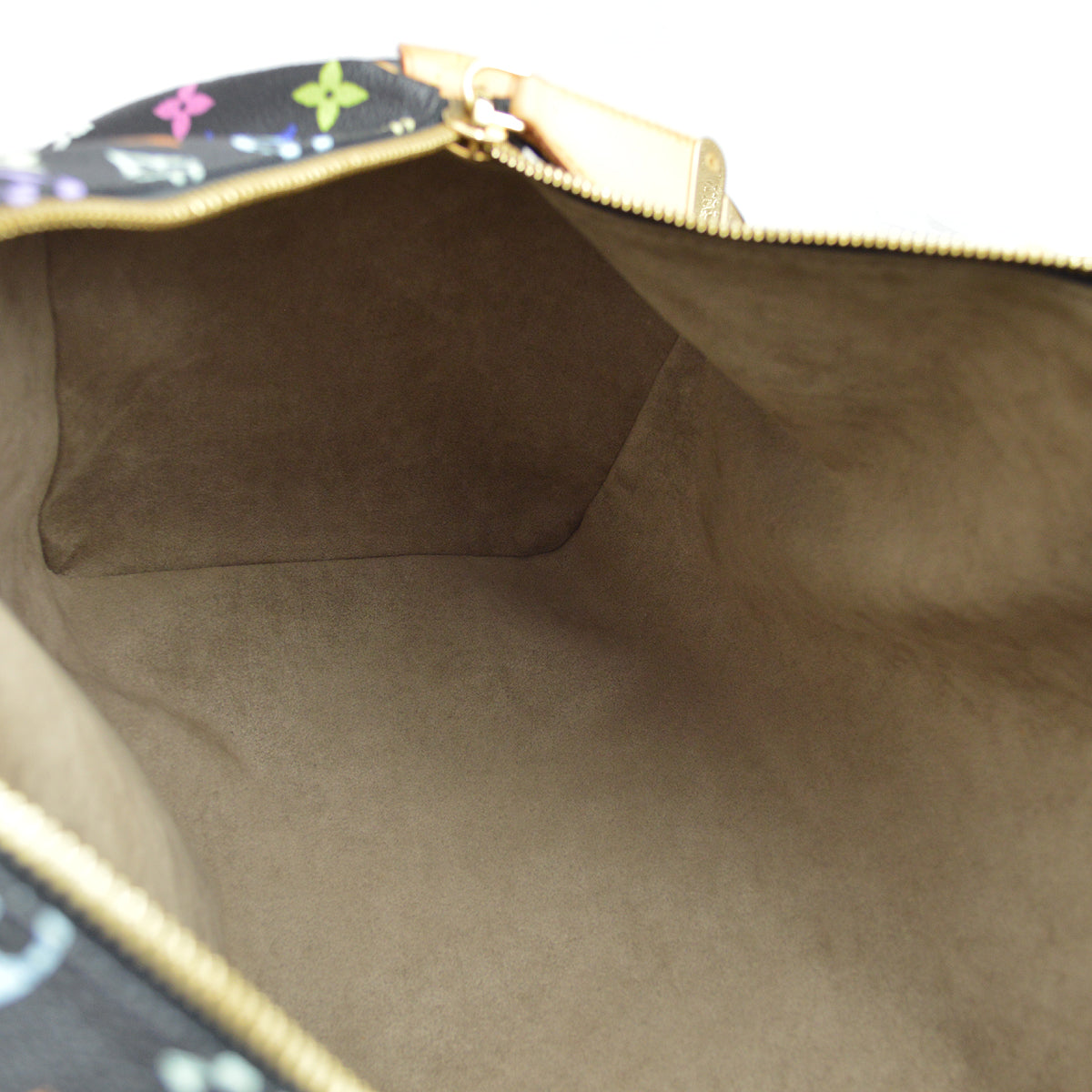 Louis Vuitton 2004 Black Monogram Multicolor Keepall 45 M92640