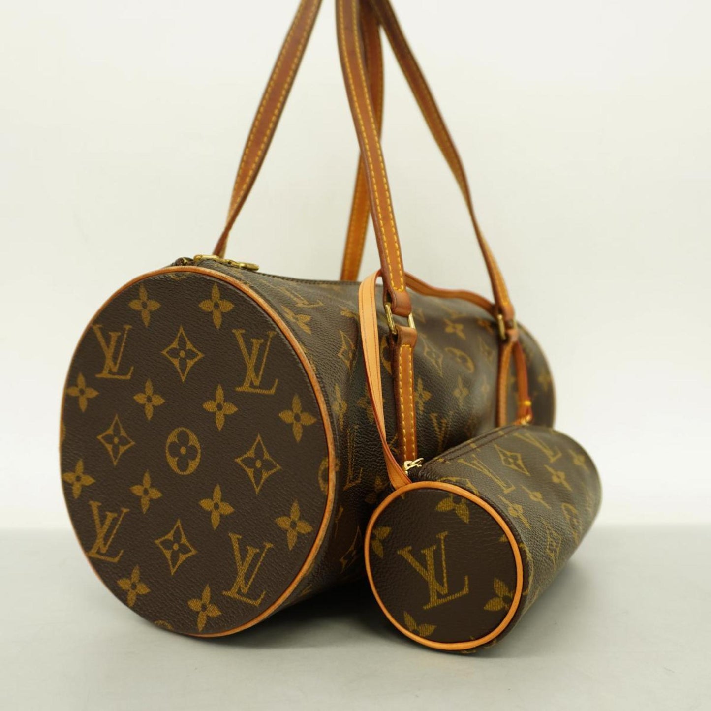 Louis Vuitton Papillon 30  Canvas Handbag ()