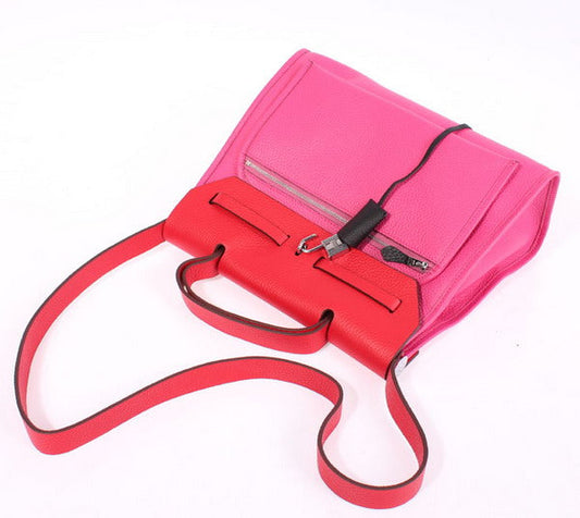 Luxury Hermes Herbag H1090 Ladies 2way Pink