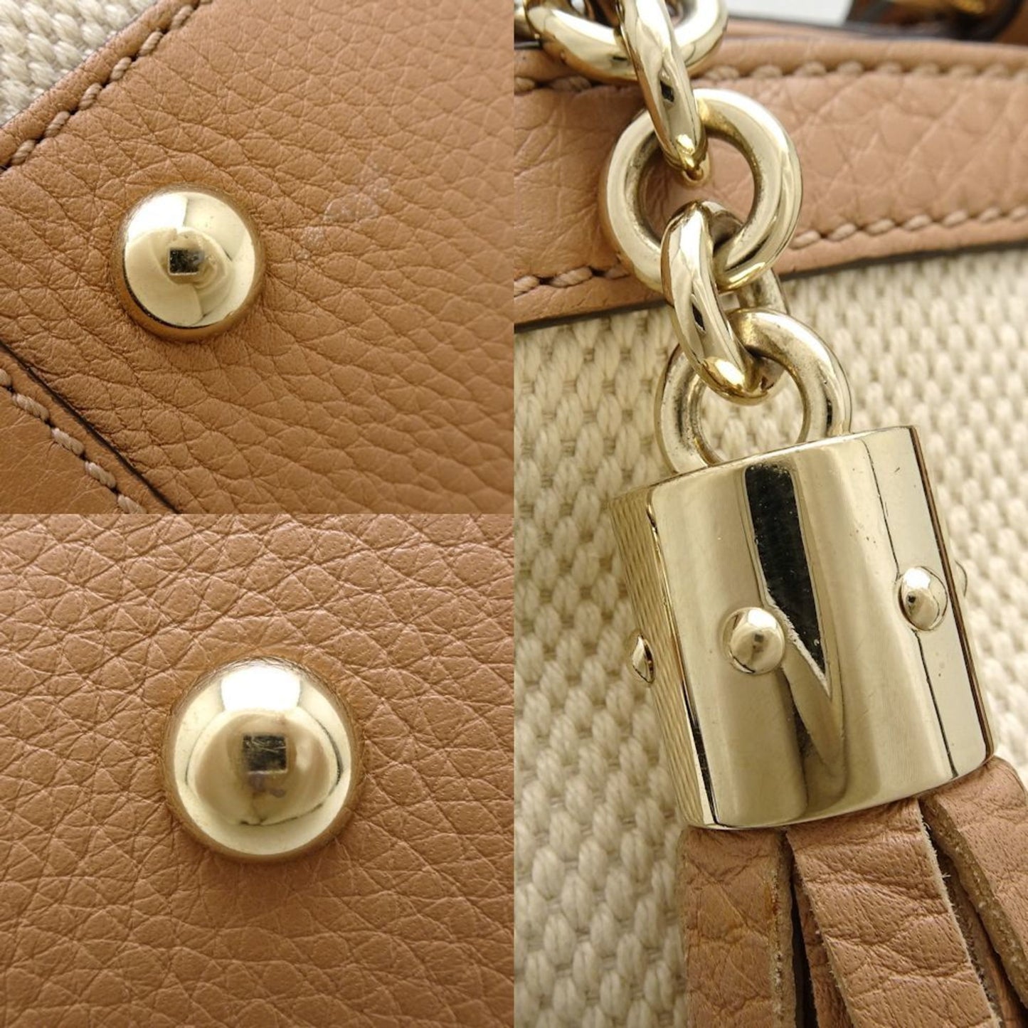 Gucci Soho  Canvas Tote Bag ()