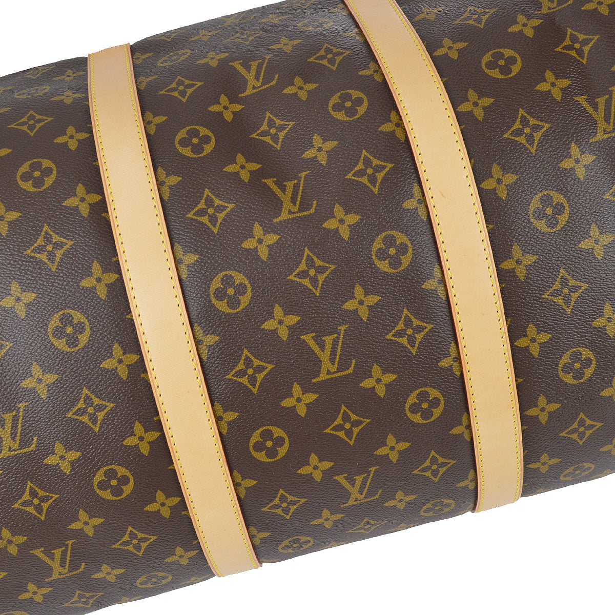 Louis Vuitton 1996 Monogram Keepall Bandouliere 60 Duffle Bag M41412