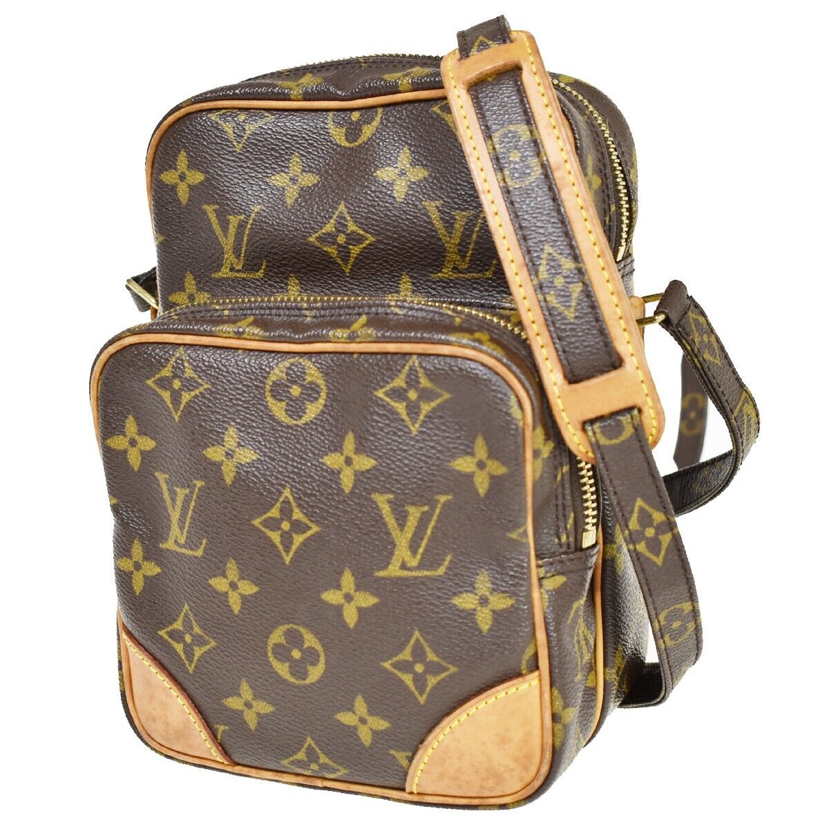 Louis Vuitton Amazon  Canvas Shoulder Bag ()