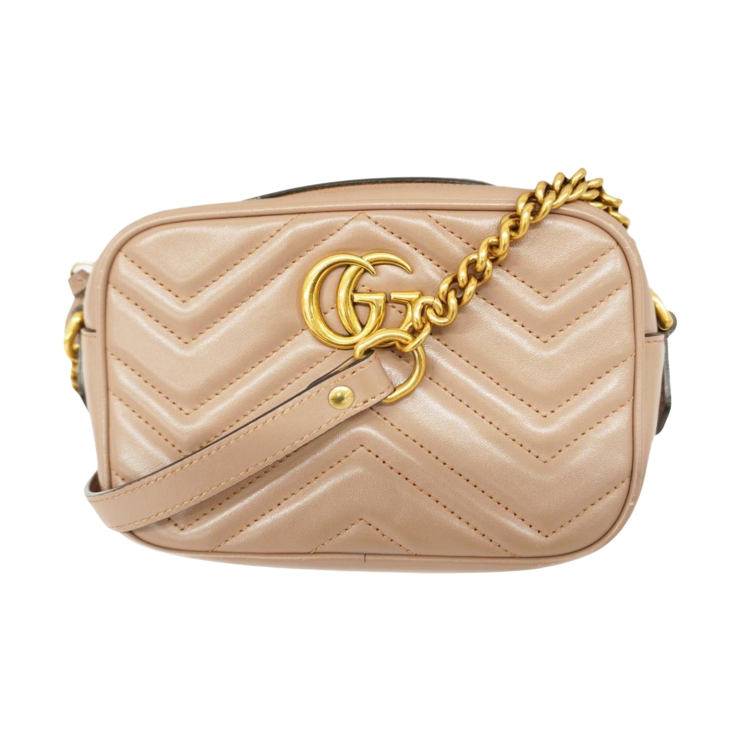 Gucci Gg Marmont  Leather Shoulder Bag ()
