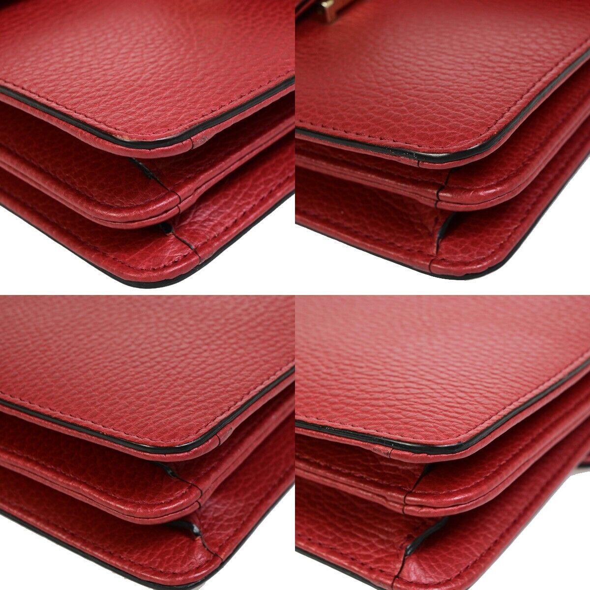 Gucci Interlocking  Leather Shoulder Bag ()
