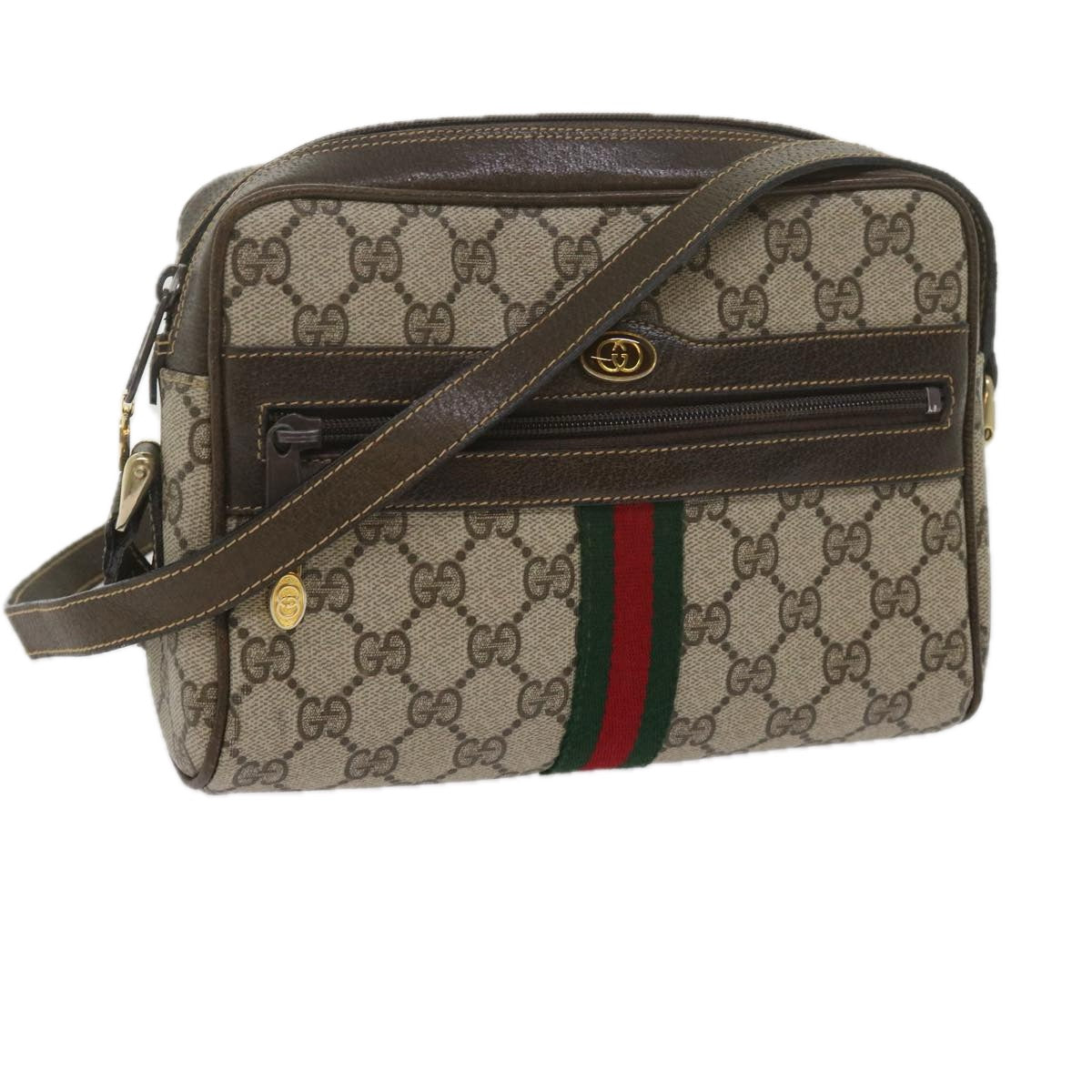 Luxury Gucci Trending 2025 Ophidia  Canvas Shoulder Bag ()