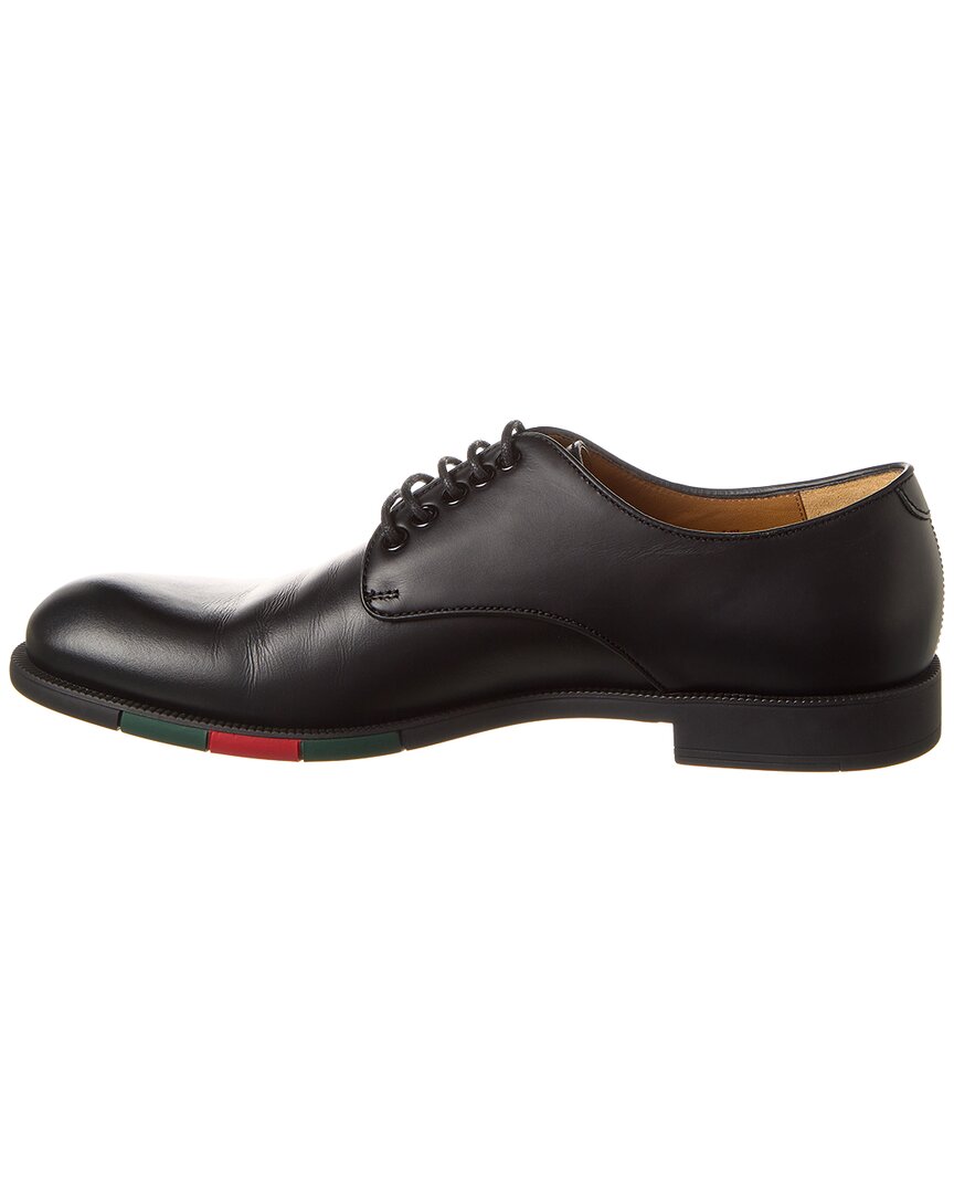 Luxury Gucci Trending 2025 Web Leather Oxford