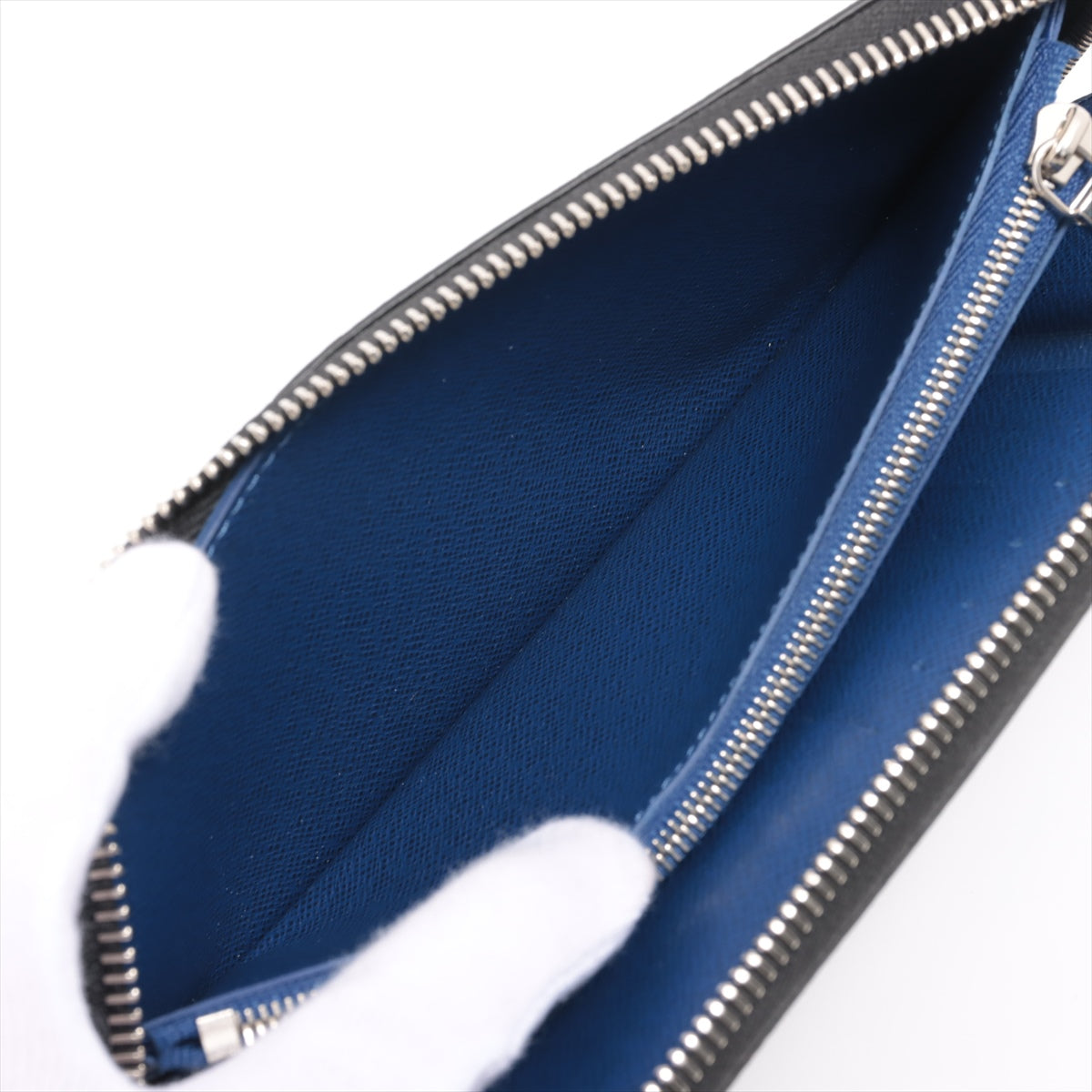 Louis Vuitton  Zippy Wallet Vertical M30447 Cobalt Round Zippe Wallet