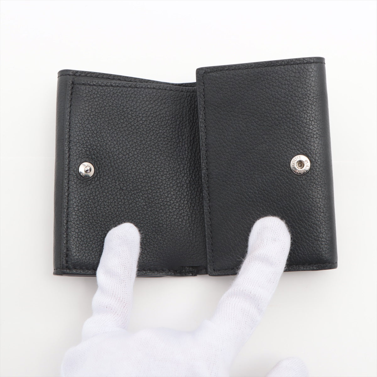 Louis Vuitton  Portfolio Lock Mini M63921 Noneir Compact Wallet