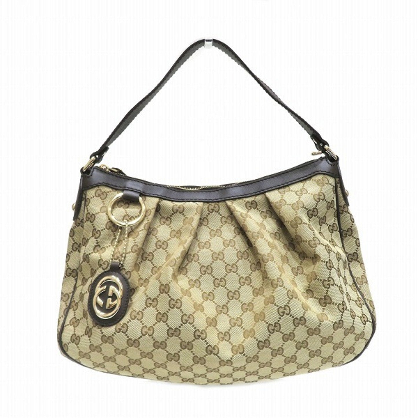 Gucci Sukey  Canvas Shoulder Bag ()