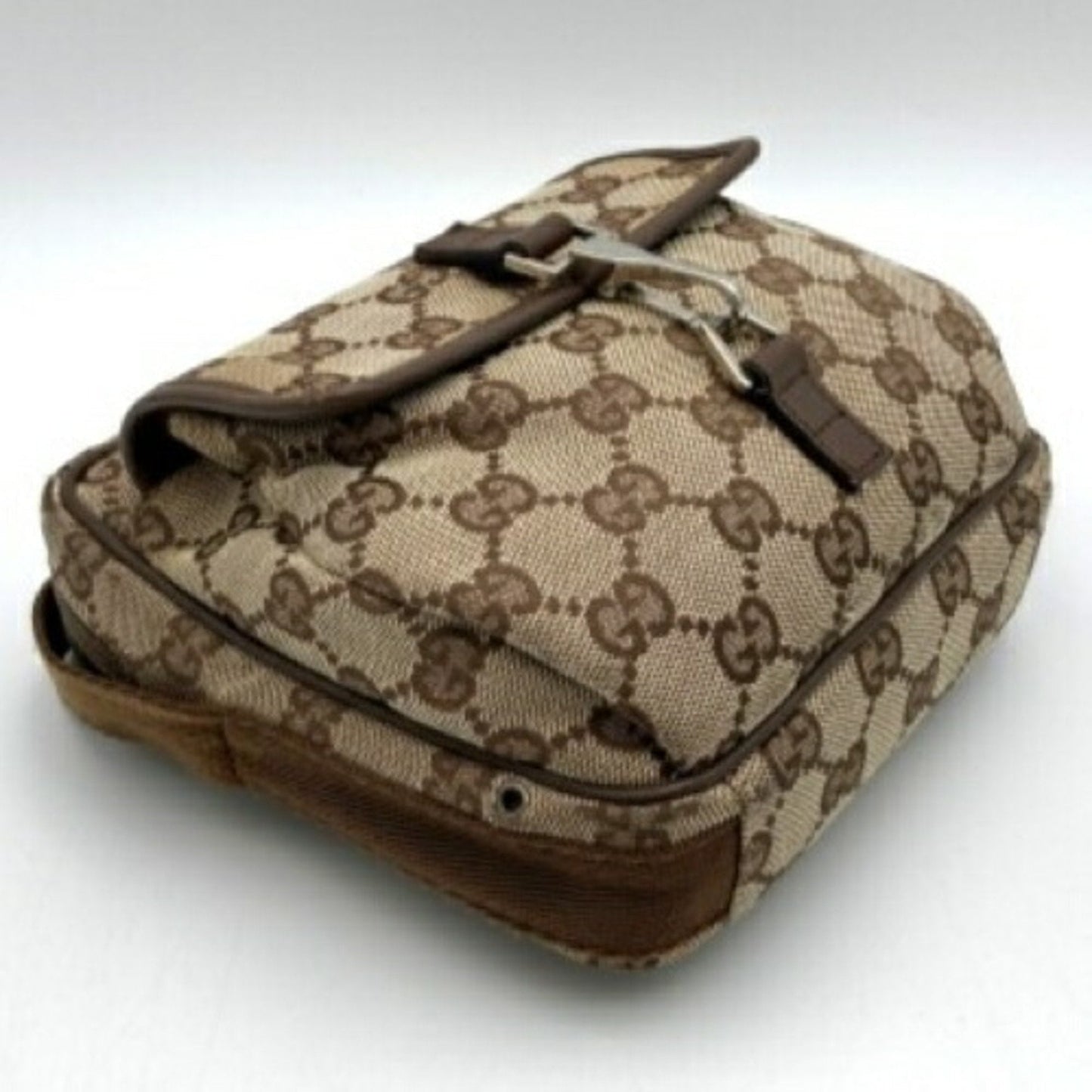 Gucci Jackie  Canvas Shoulder Bag