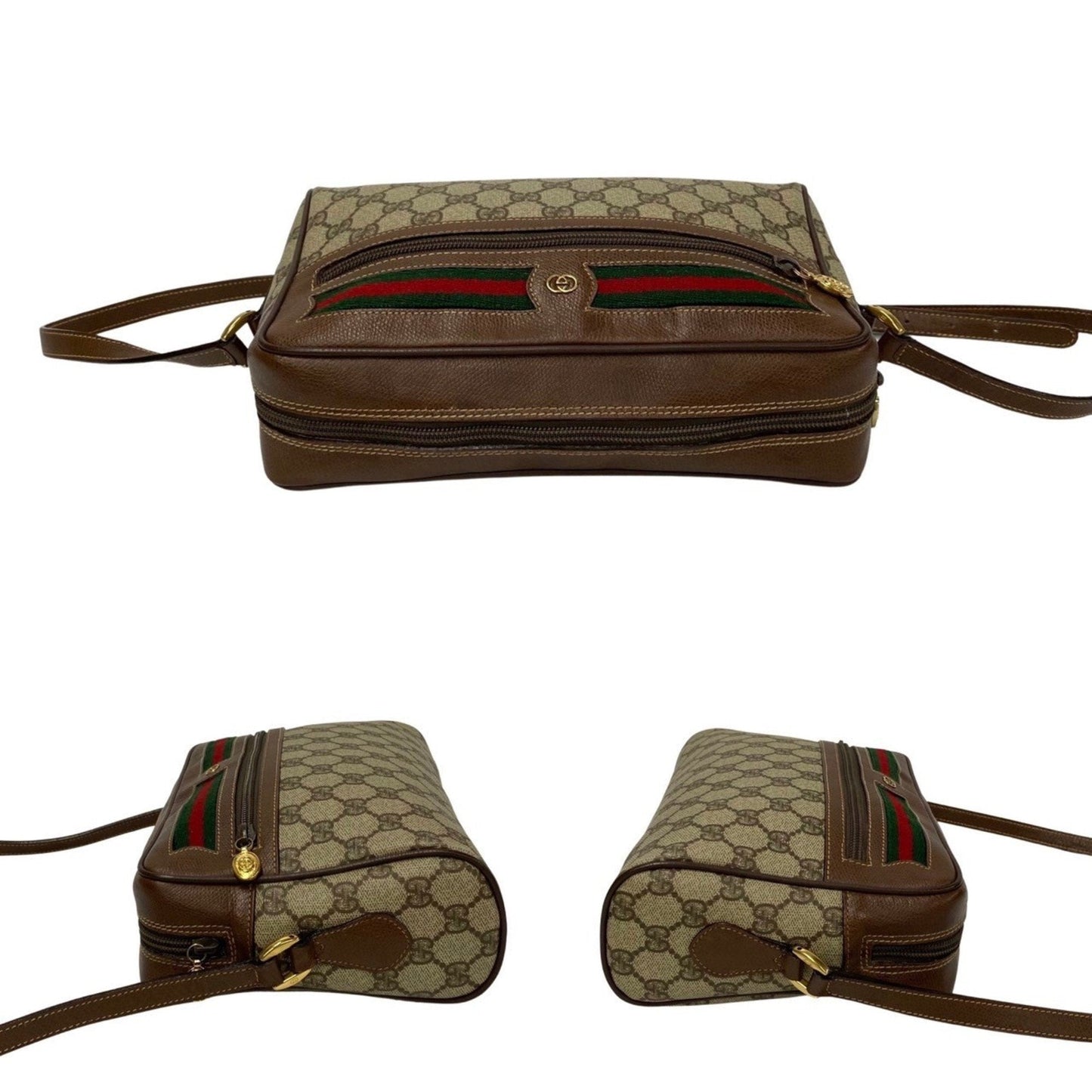 Gucci Ophidia  Canvas Shoulder Bag ()