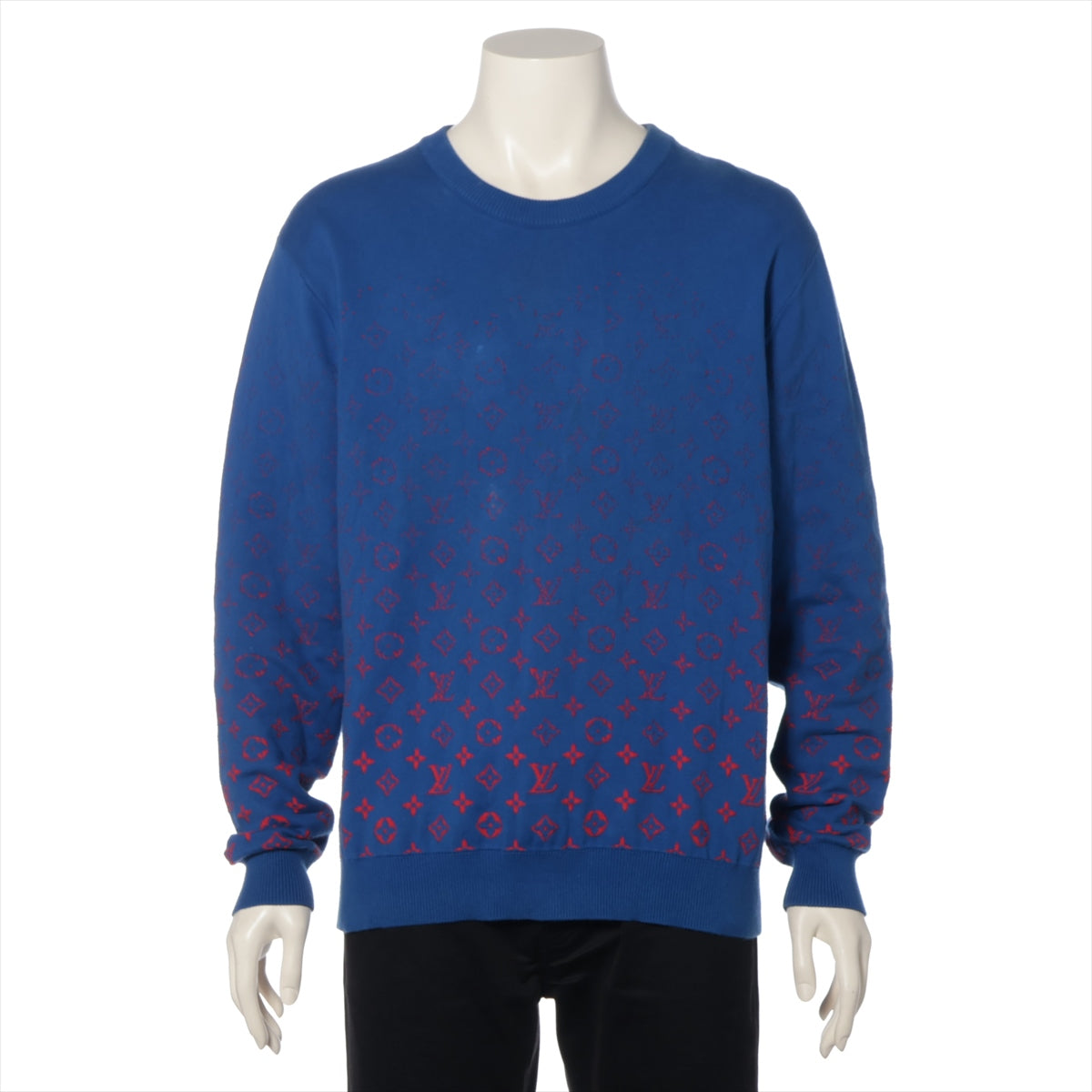 Louis Vuitton Cotton e M  Naive x Red Monogram RM212Q Whole  Yogurt and Yogurt around the neck