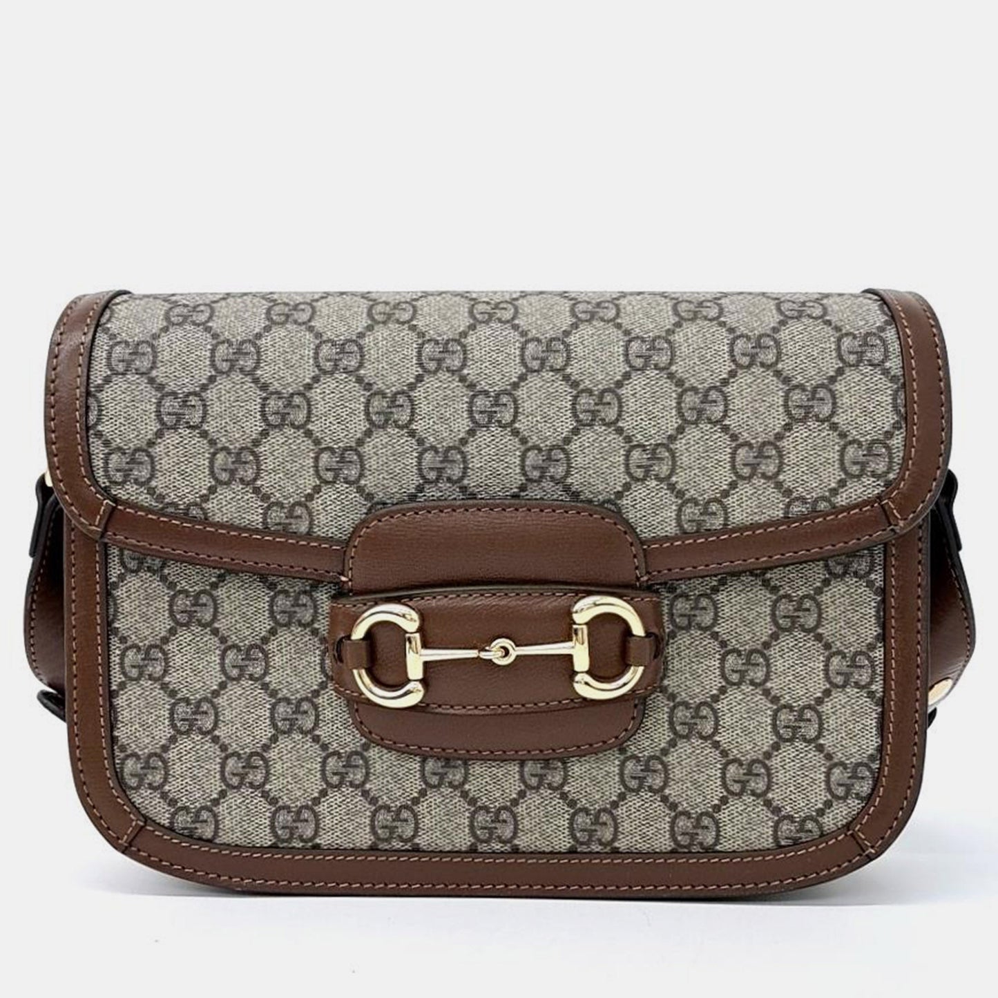 Luxury Gucci Trending 2025 1955 Horsebit Shoulder Bag