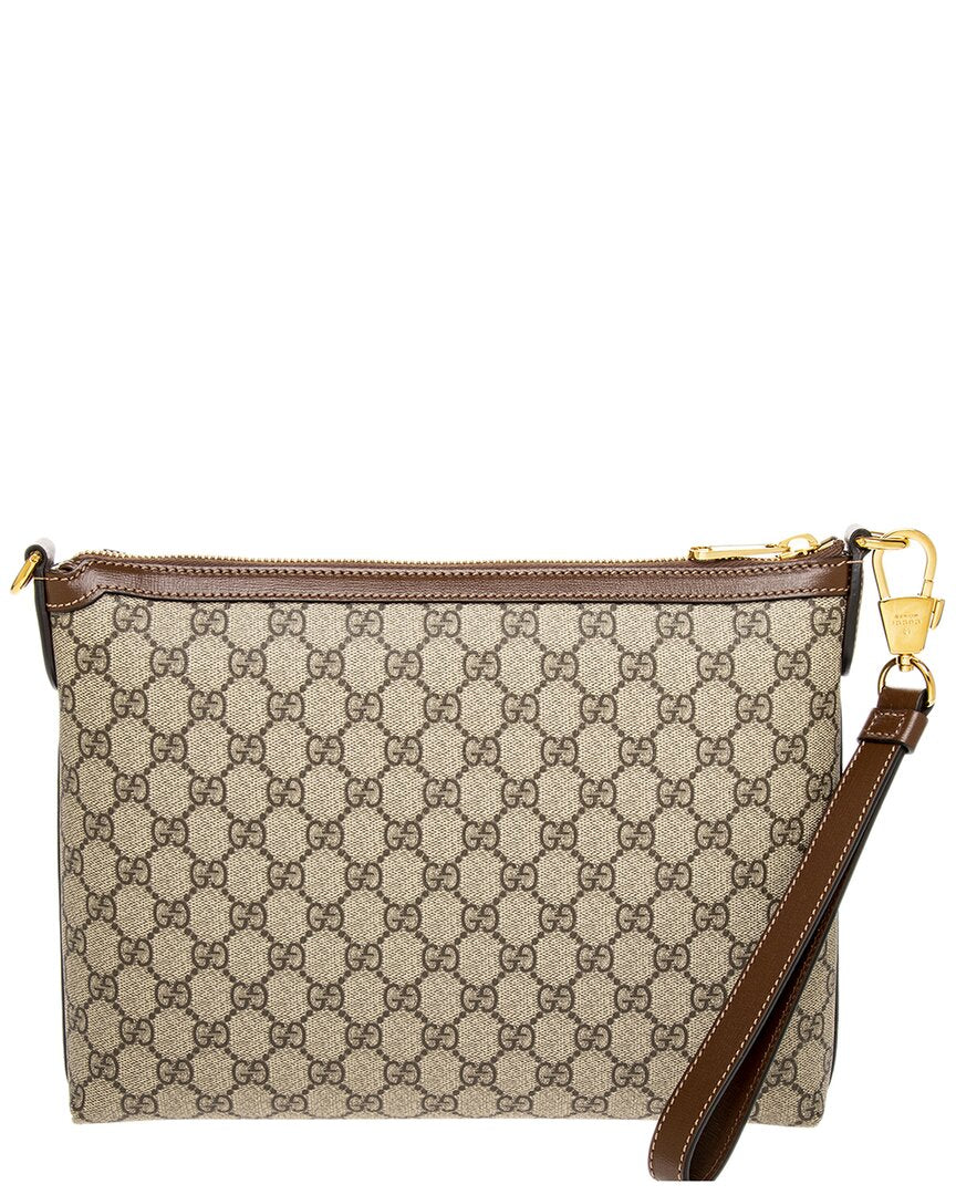 Luxury Gucci Trending 2025 Interlocking G Canvas Messenger Bag