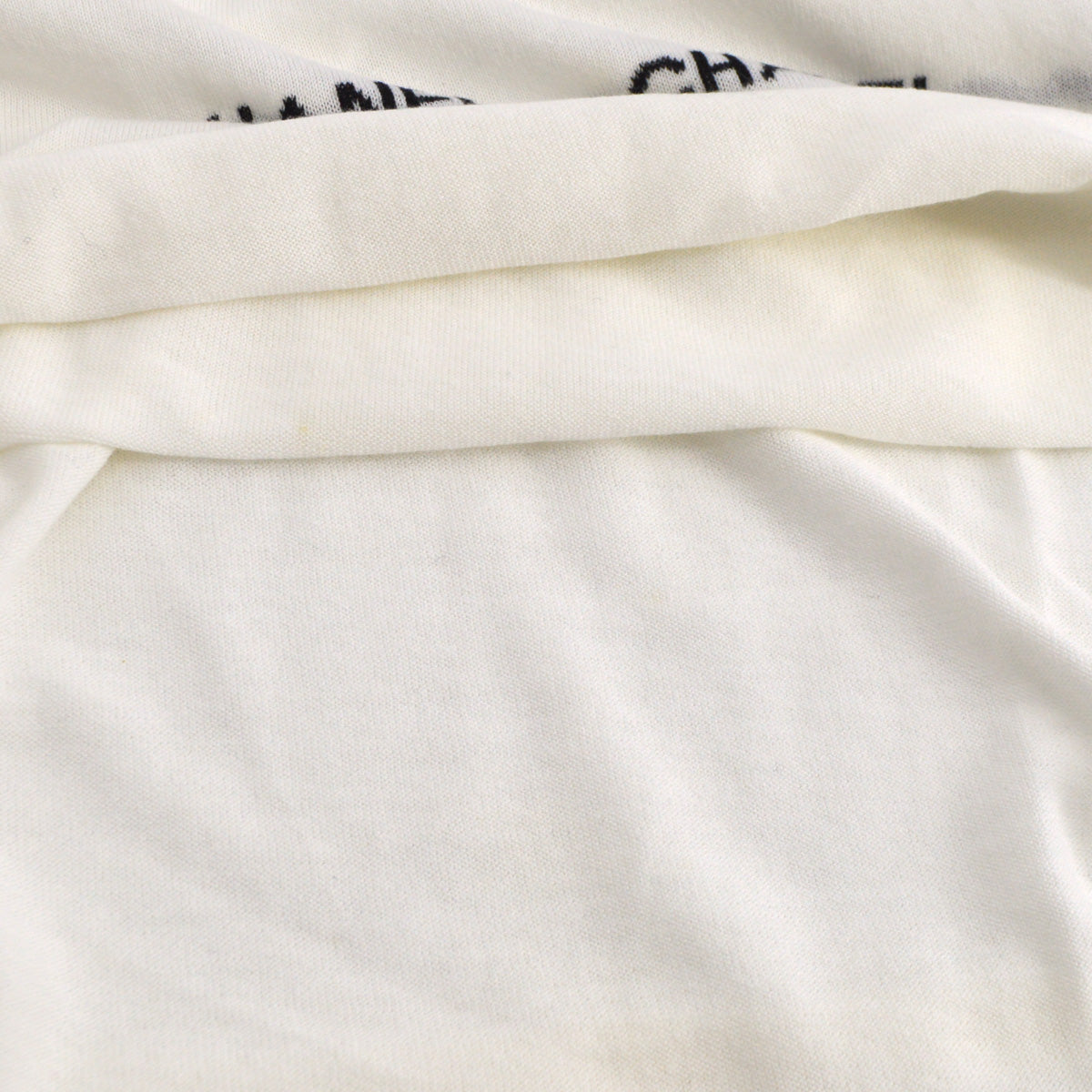 Luxury Chanel 2004 spring logo-intarsia knitted top #42