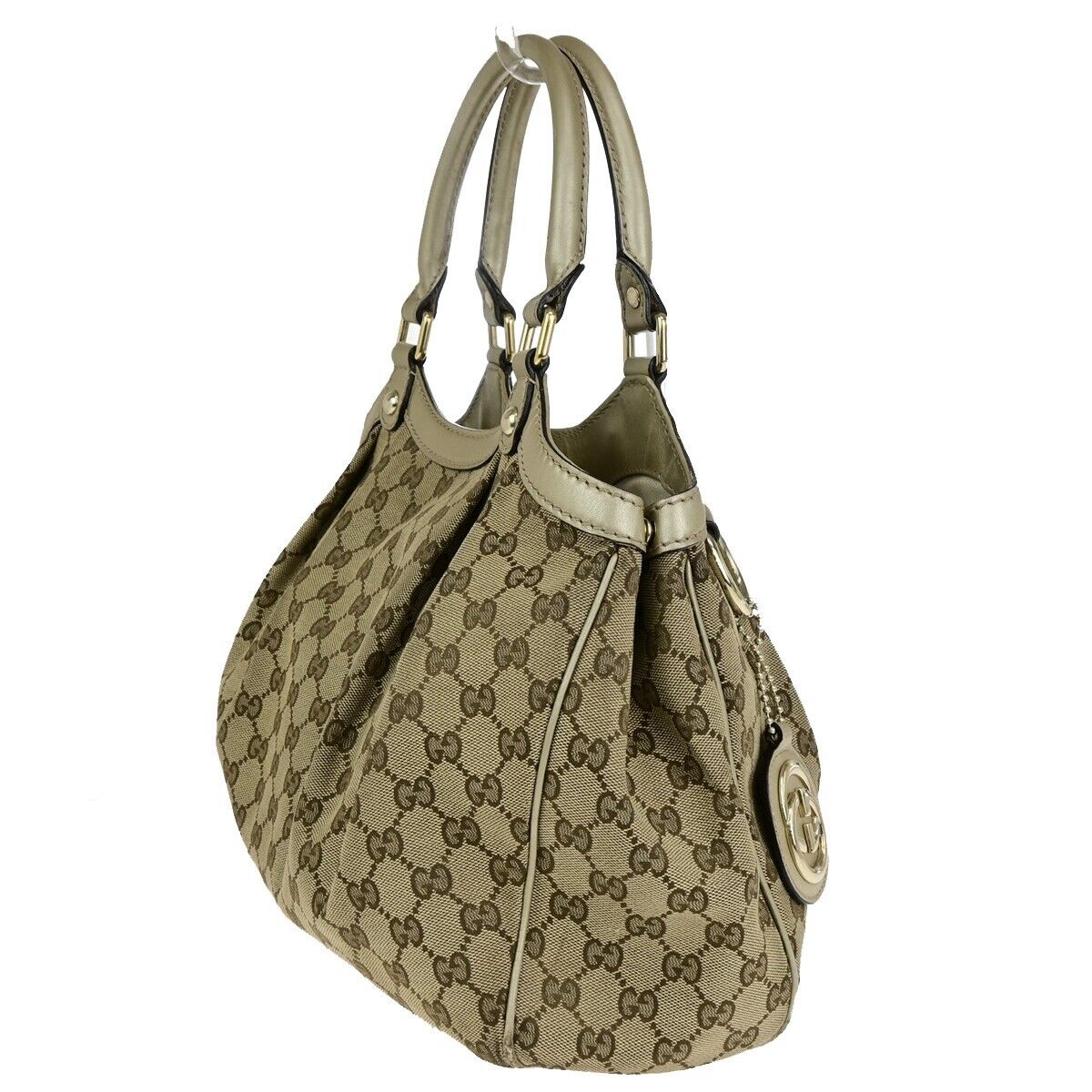 Gucci Sukey  Canvas Shoulder Bag